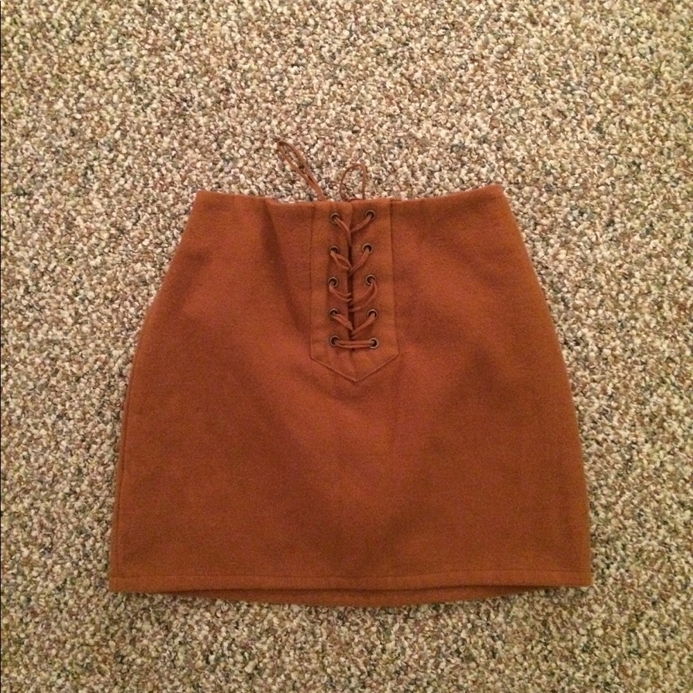 Lace-up Skirt
